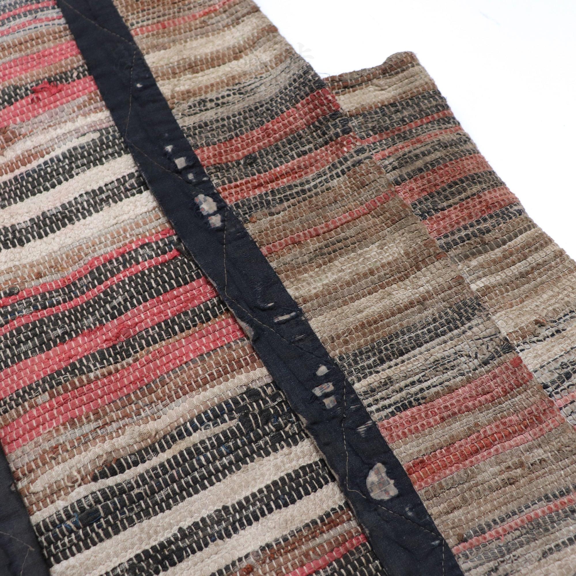 Sakiori Farmer's Vest | Japanese Folk Textile Upcycling