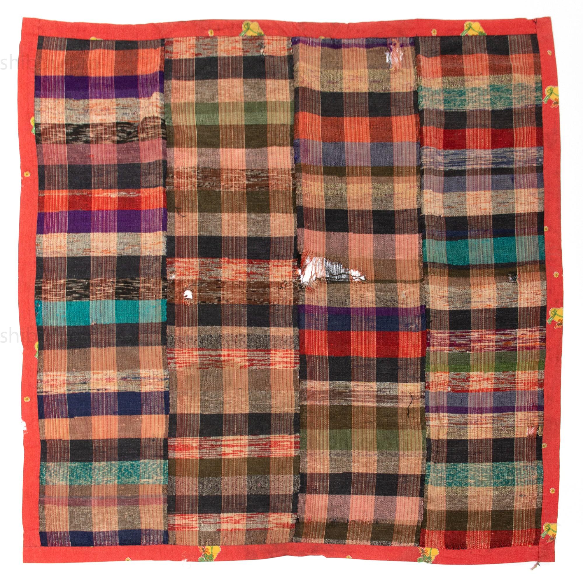 Sakiori Blanket |  Japanese Ragweave Folk Textile Recycling