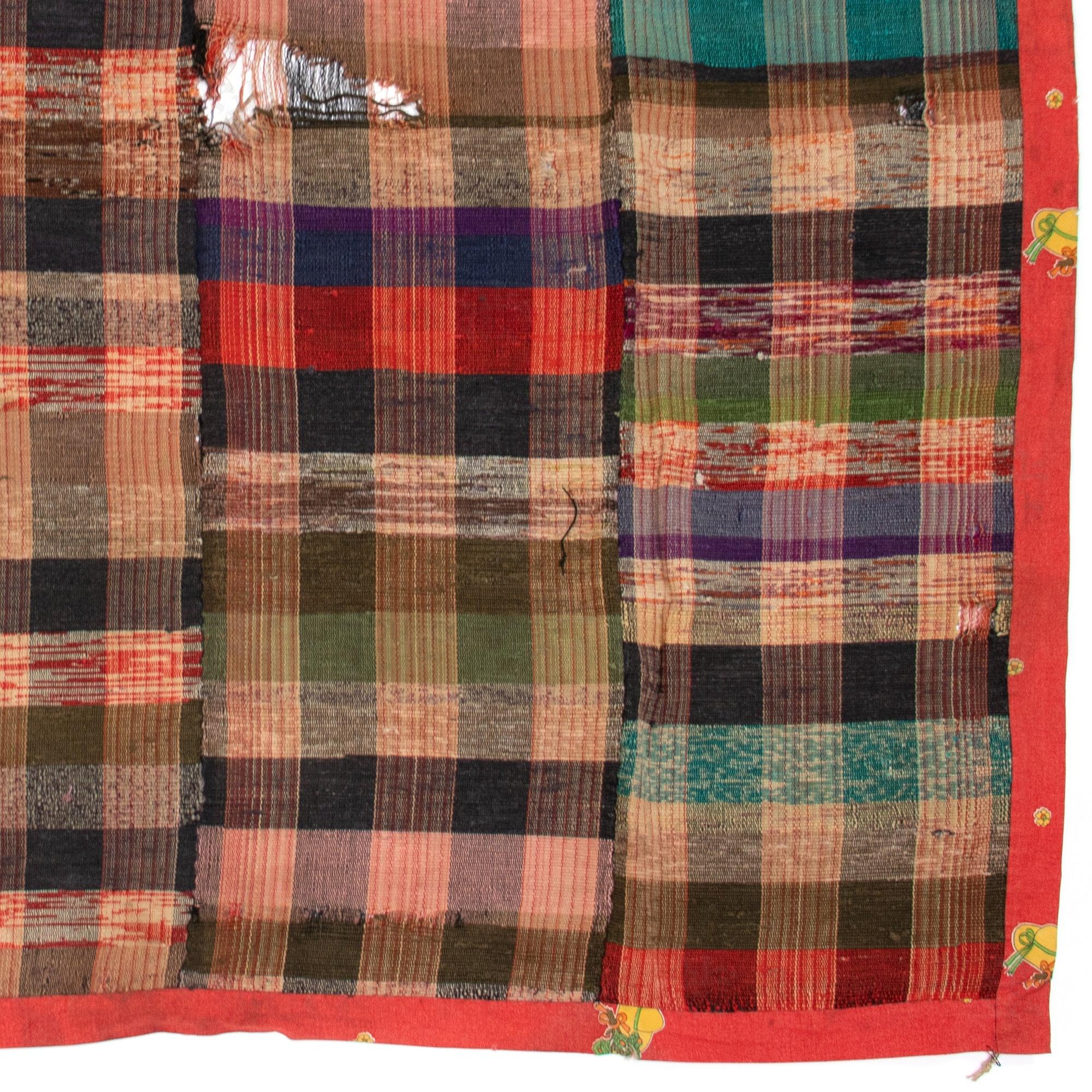 Sakiori Blanket |  Japanese Ragweave Folk Textile Recycling