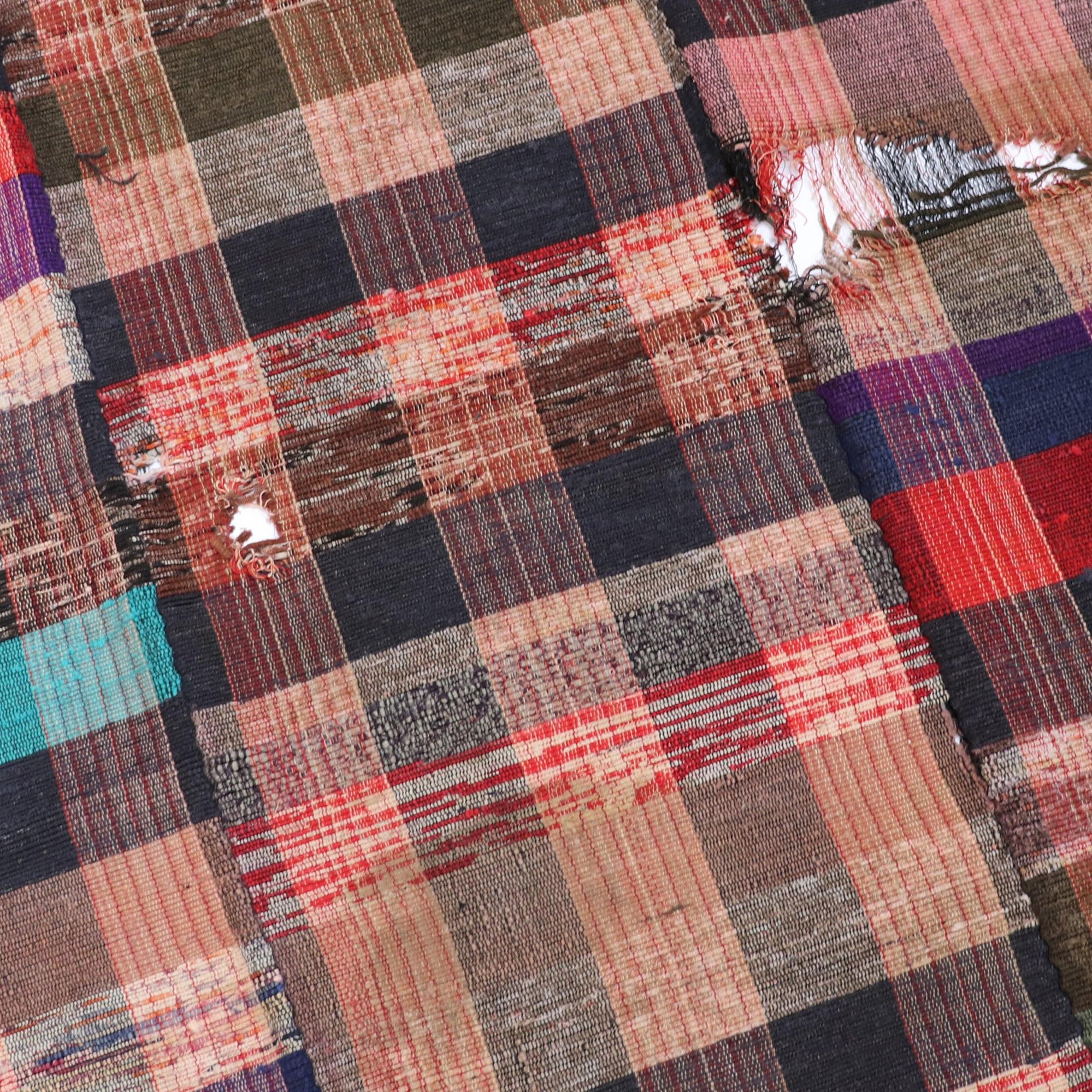 Sakiori Blanket |  Japanese Ragweave Folk Textile Recycling