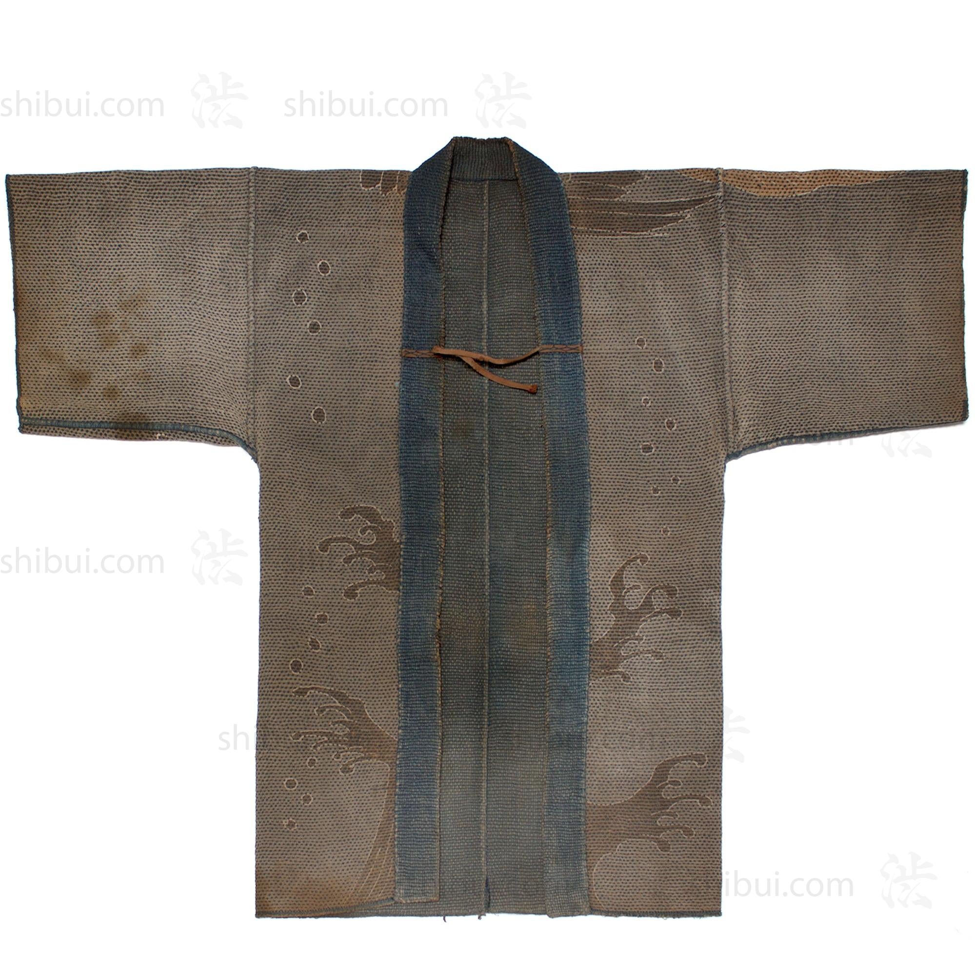 Eagle Tsutsugaki Hanten Antique Fireman's Coat