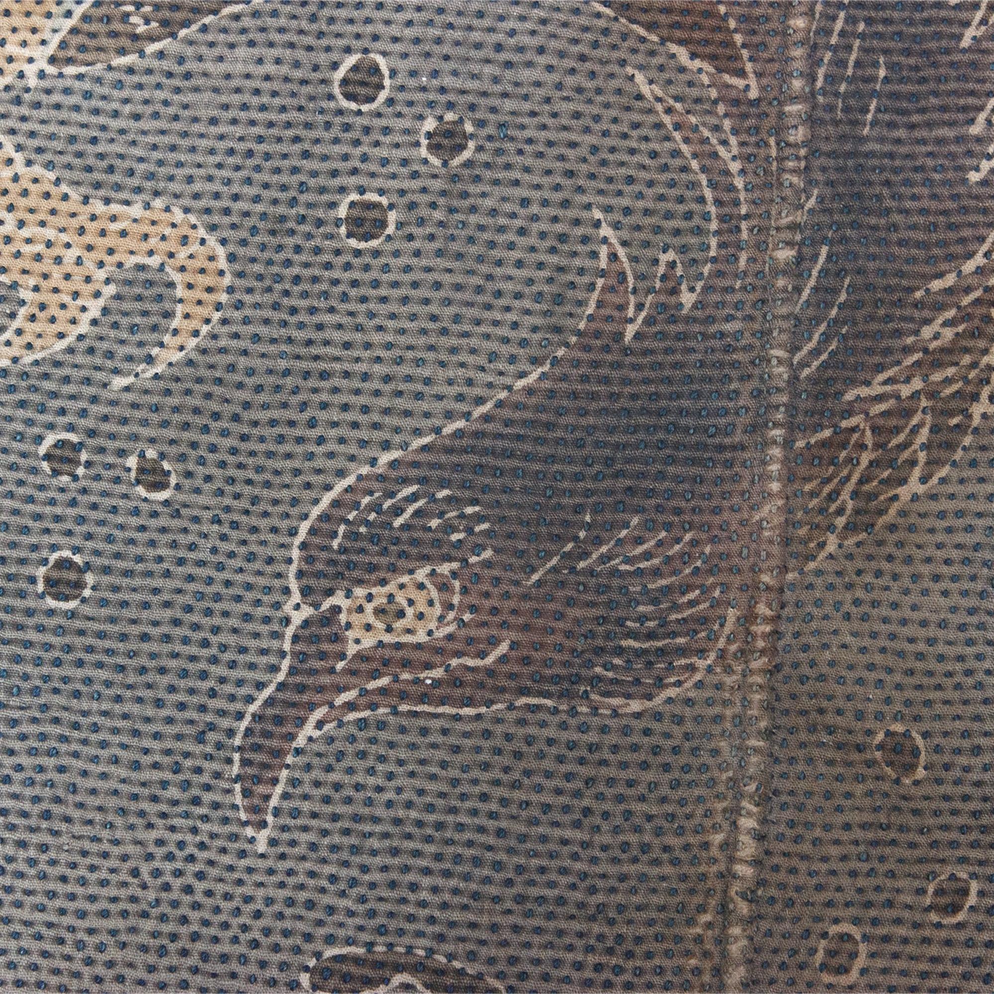 Eagle Tsutsugaki Hanten Antique Fireman's Coat