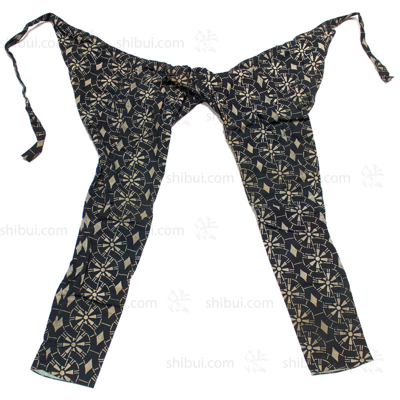 Katazome Fireman's Matahiki Pants Cotton Meiji era