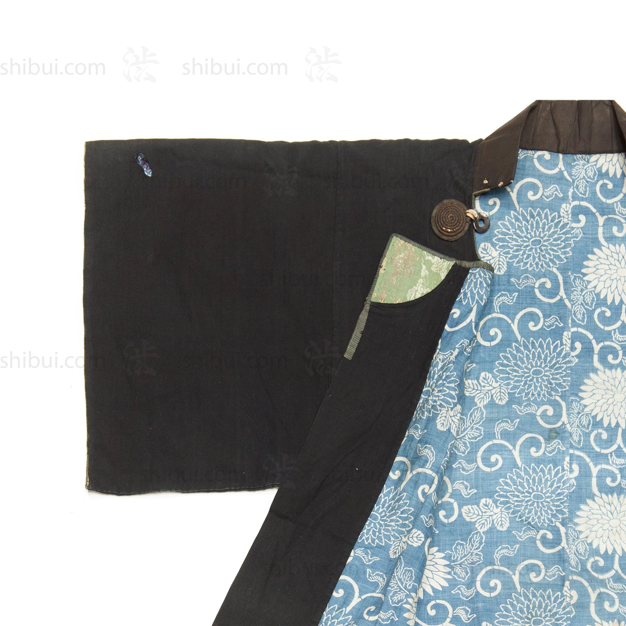 Dochugi Traveling Coat with Katazome Interior