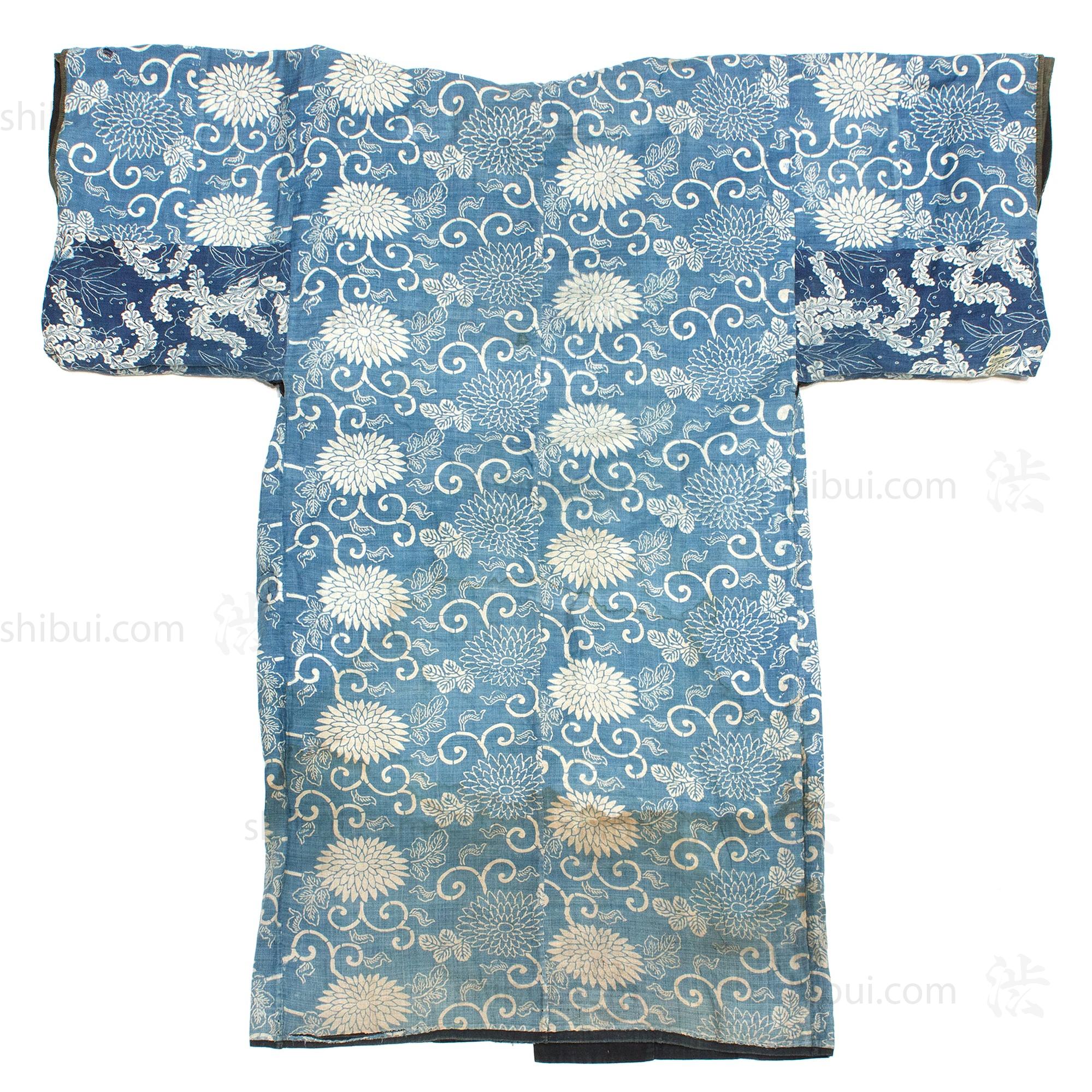Dochugi Traveling Coat with Katazome Interior