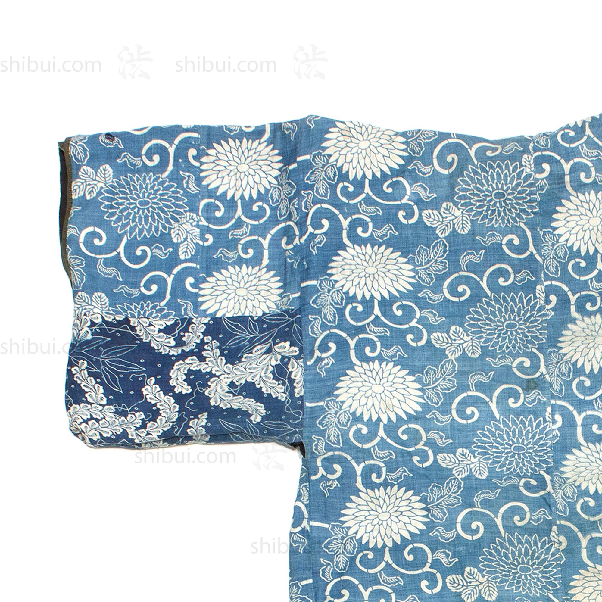 Dochugi Traveling Coat with Katazome Interior
