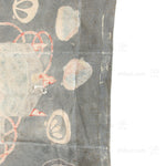 Japanese Kai-Awase Indigo Tsutsugaki Furoshiki