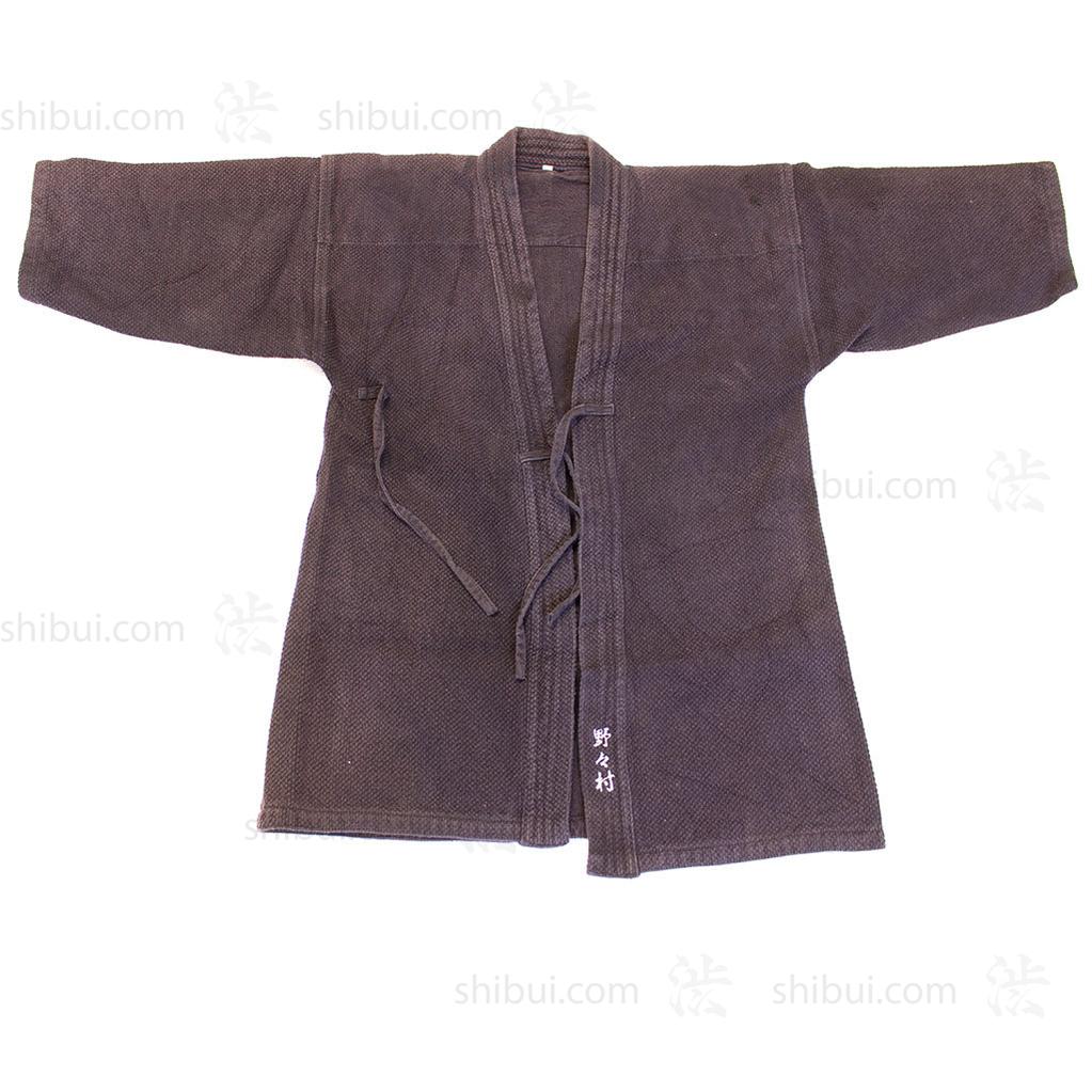Kendo Jacket with Sashiko-Style Stitching