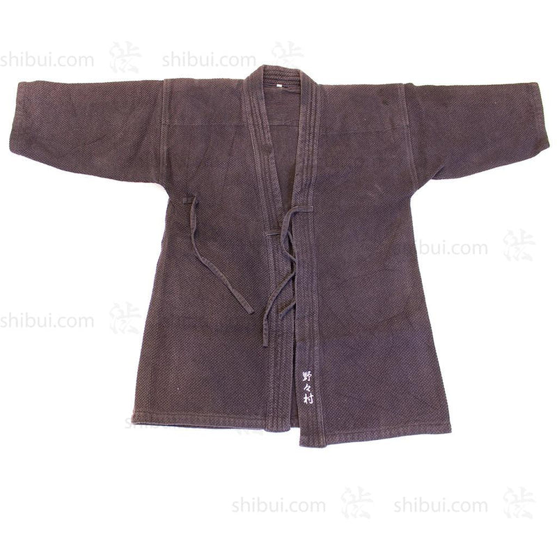 Kendo Jacket with Sashiko-Style Stitching