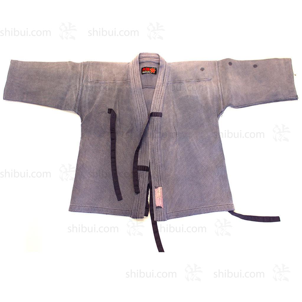 Kendo Jacket with Sashiko-Style Stitching