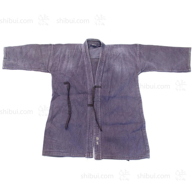 Kendo Jacket with Sashiko-Style Stitching