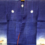 Meiji Era Girl's Formal Linen Summer Kimono