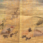 Meiji Era Girl's Formal Linen Summer Kimono