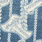 Katazome Fragment with Wisteria Motif