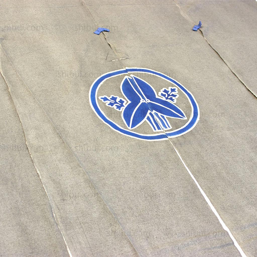 Noren Door Curtain wth Mon - Family Crest