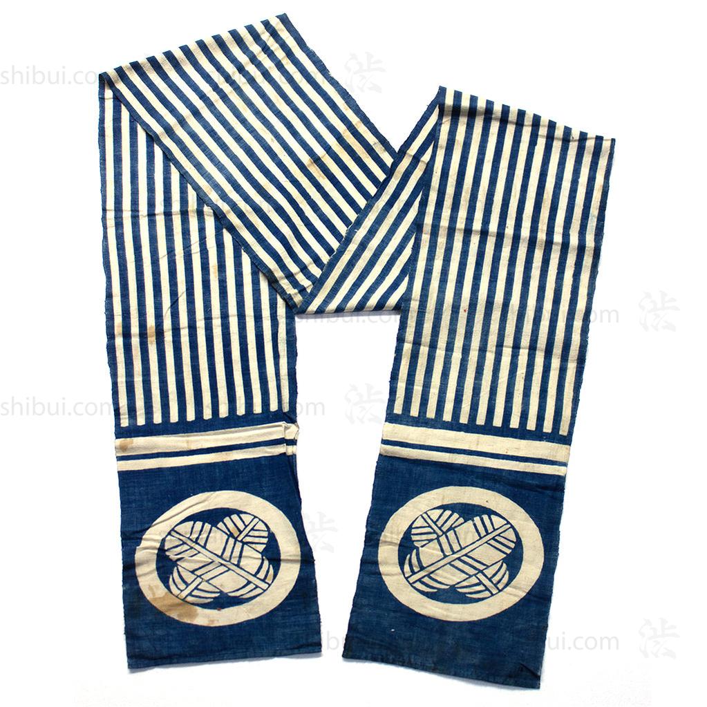 Long Gift Horse Bow with Katazome Fabric