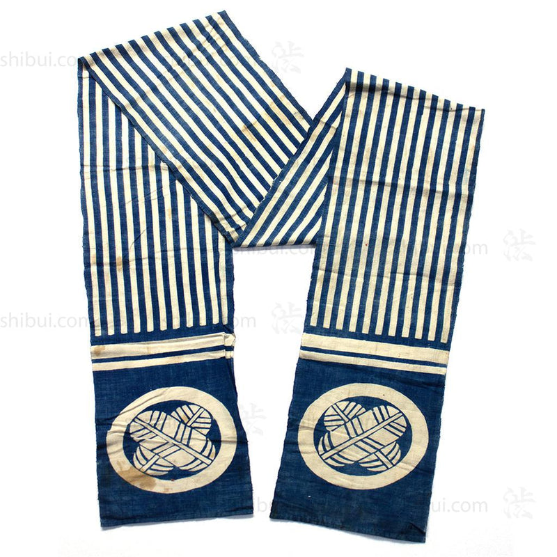 Long Gift Horse Bow with Katazome Fabric