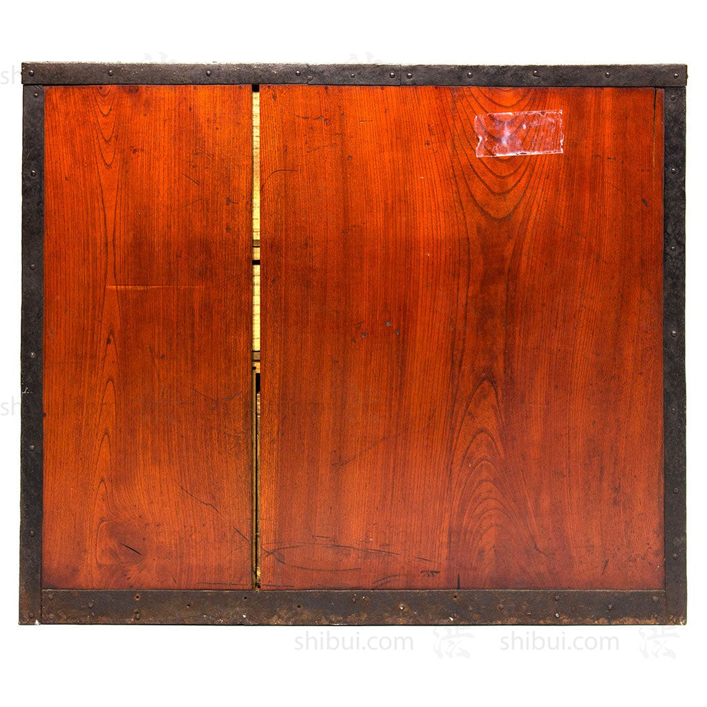 Japanese Antique Furniture Sea Chest from Sado Island