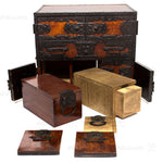 Japanese Antique Furniture Sea Chest from Sado Island