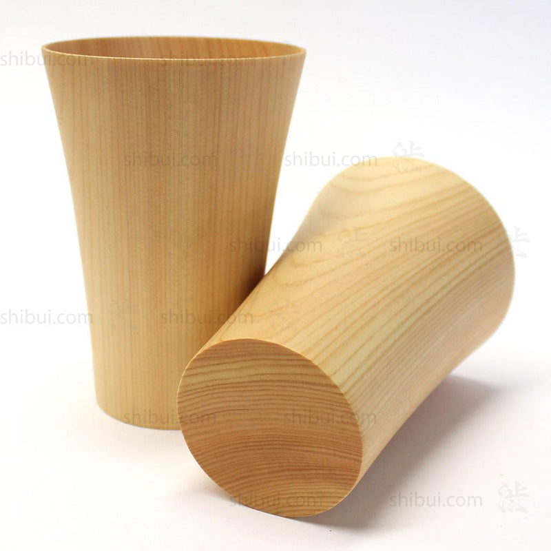 Turned Cedar Beer Cup