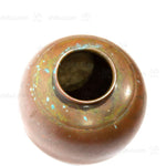 Japanese Antique Bronze Vase Blue Patina