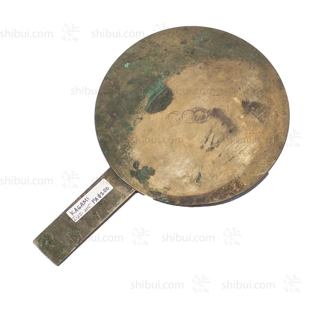 Japanese Antique Bronze Hand Mirror