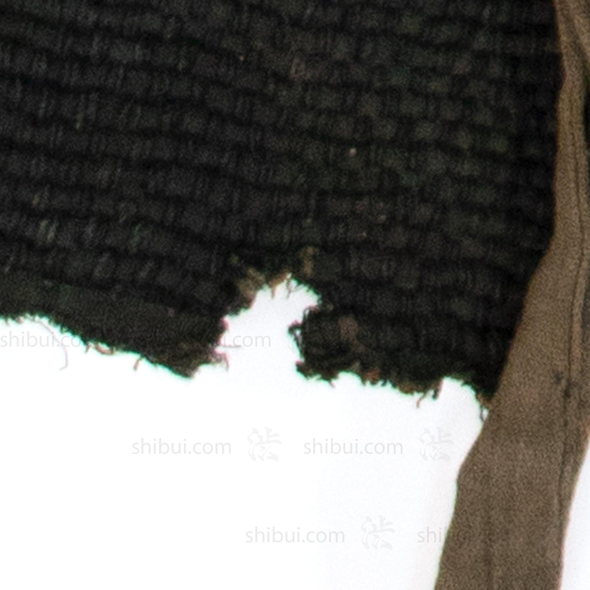 Sashiko Fireman's Hat with Water Wheel Motif