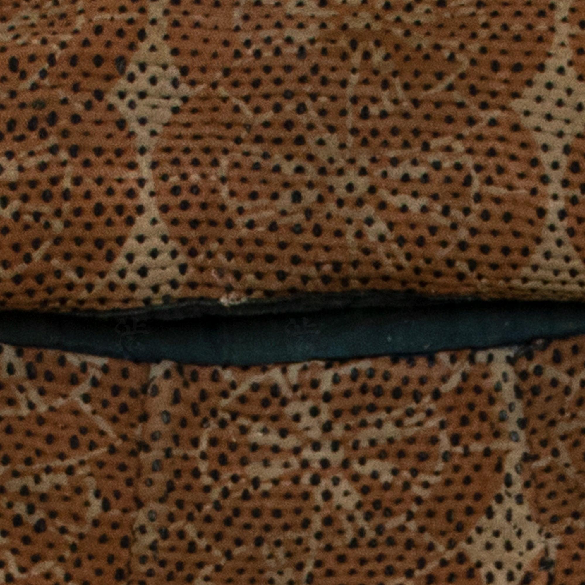 Sashiko Fireman's Hat with Water Wheel Motif