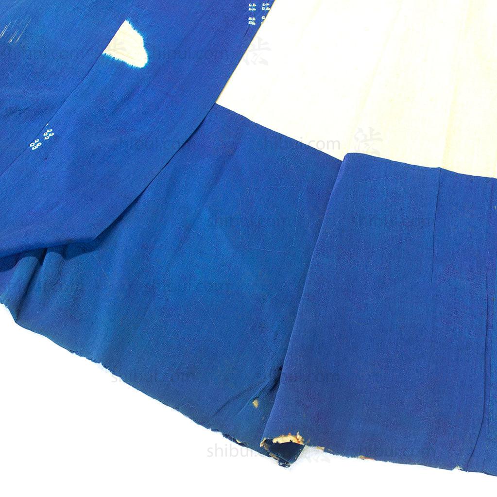 19th Century Hand Sewn Kimono with Pigeons