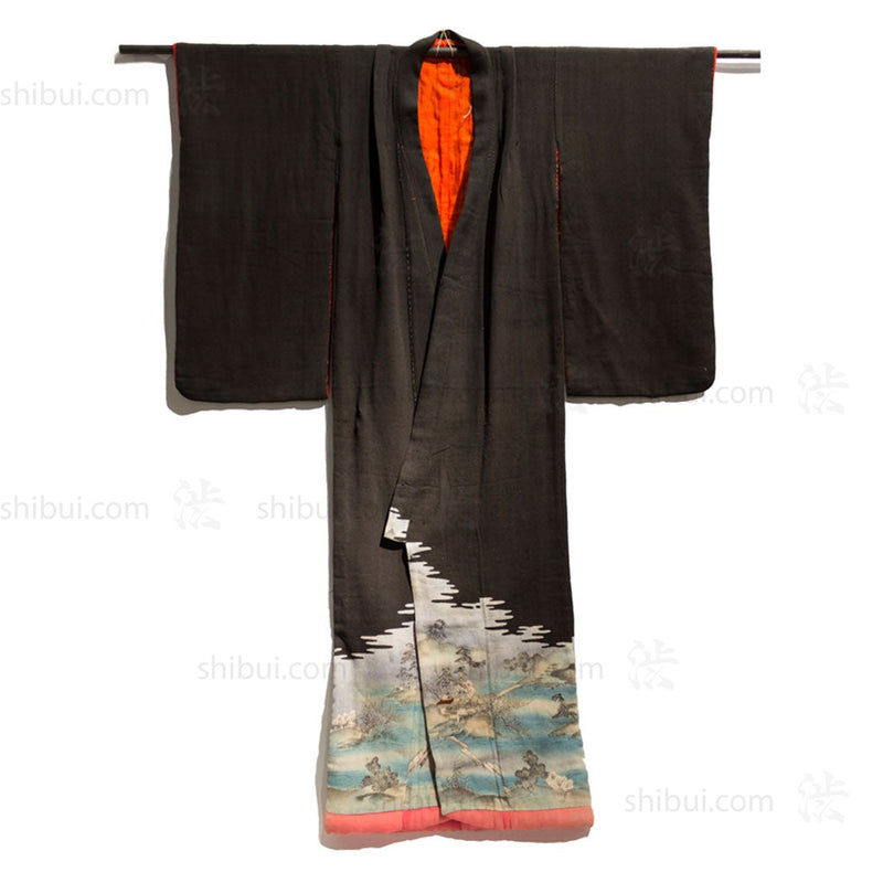Meiji Era Tomesode - Married Woman's Formal Kimono