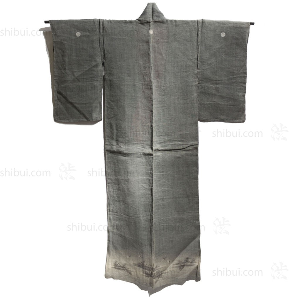 Gray Summer Kimono