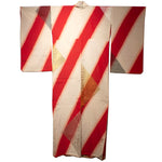 Meisen Kimono with Gold & Silver Details in Geometric Pattern