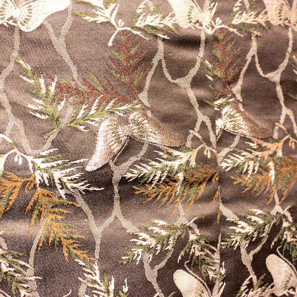 Meiji Era Brocade Uchikake Japanese Antique Kimono