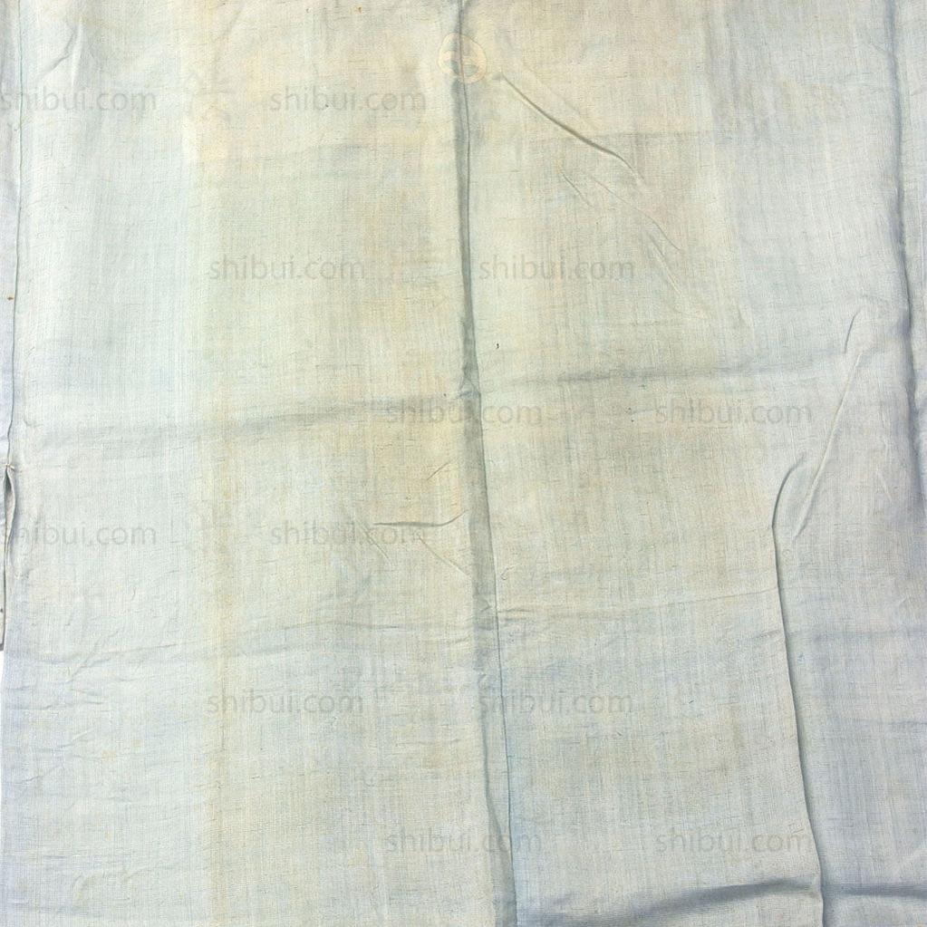 Light Blue Mens Asa Hemp Kimono w/ Family Crest