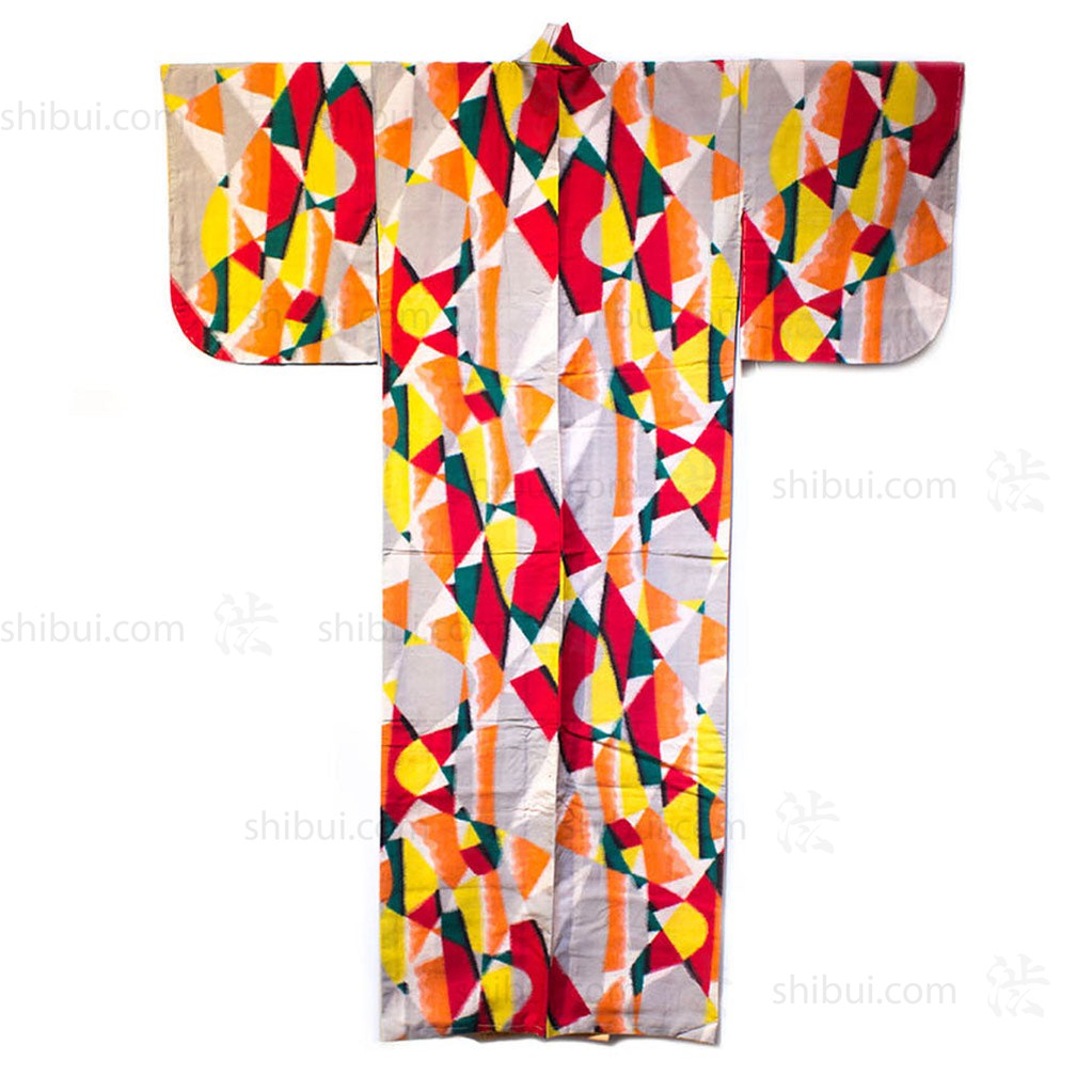 Vintage Silk Meisen Kimono