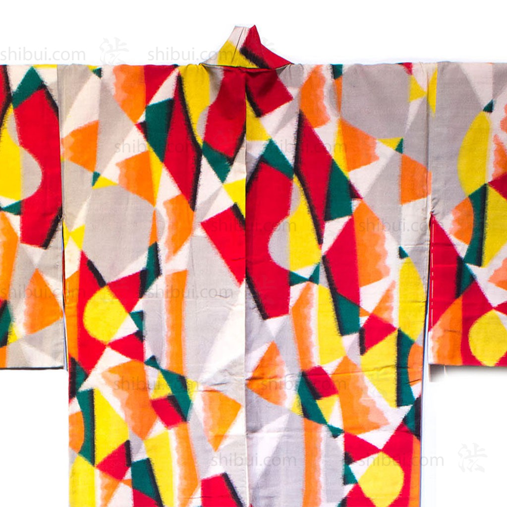 Vintage Silk Meisen Kimono