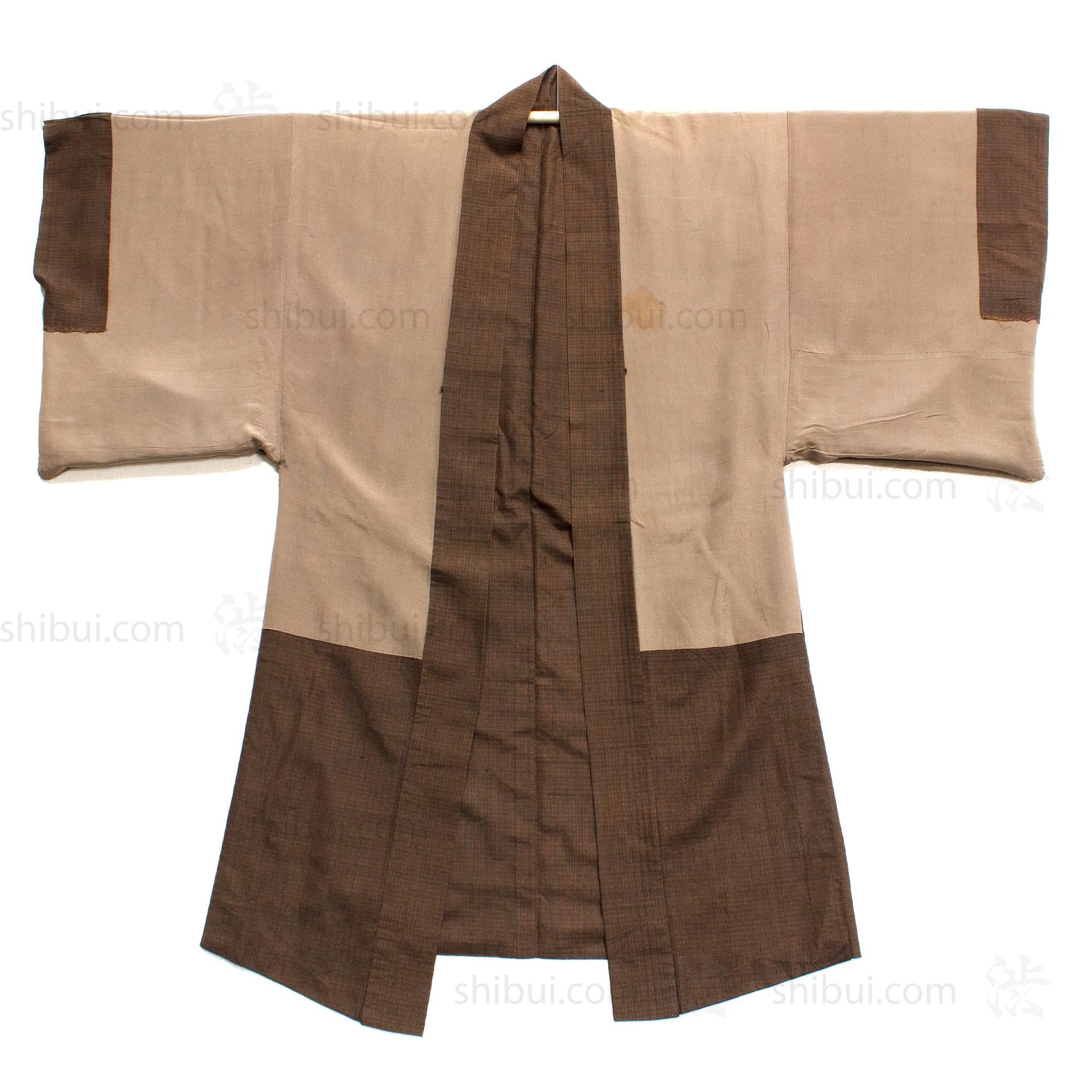 1930s Vintage Mens Propaganda Haori With Politicians and Map