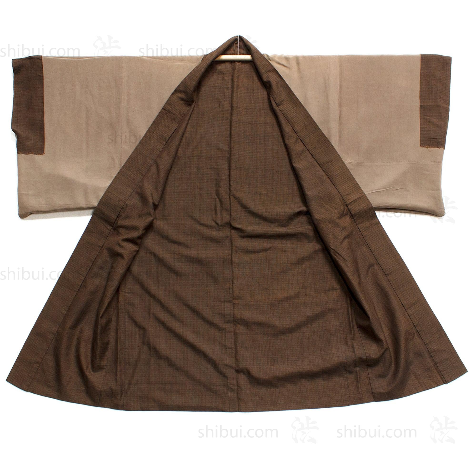 1930s Vintage Mens Propaganda Haori With Politicians and Map