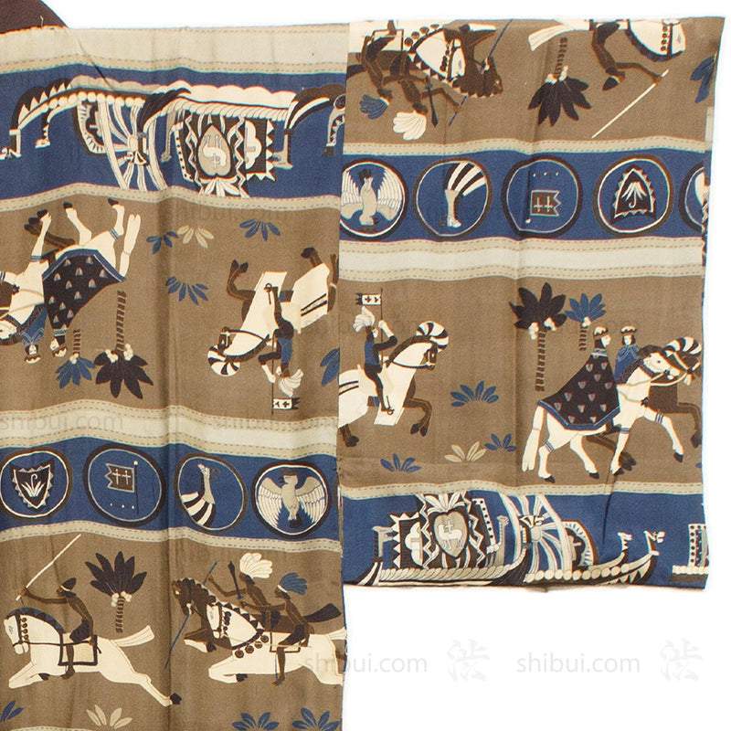 Art Deco -  Early 20th Century Men's Juban Under Kimono