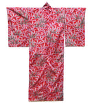 Meisen Silk Kimono with Bamboo Motif