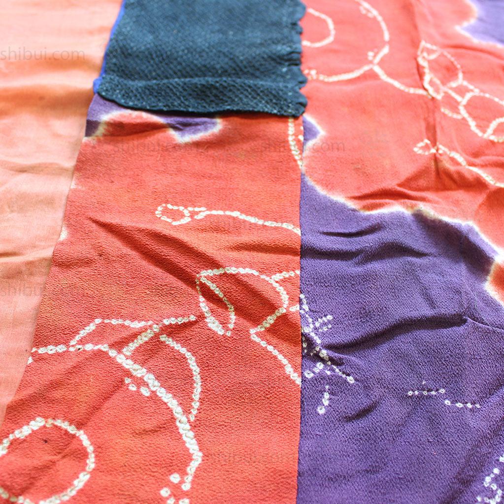 Han Juban Yosegire Chirimen Kimono