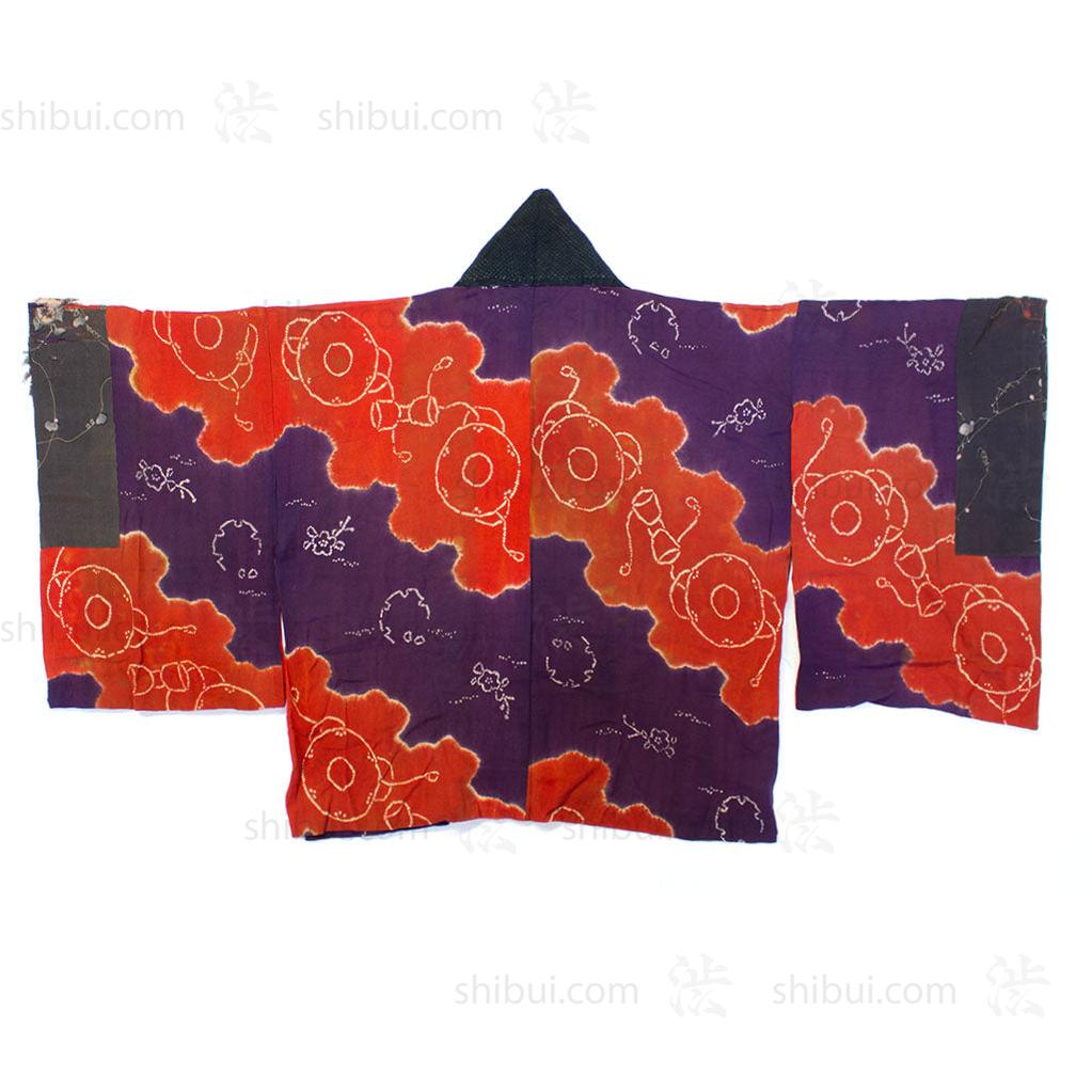 Han Juban Yosegire Chirimen Kimono