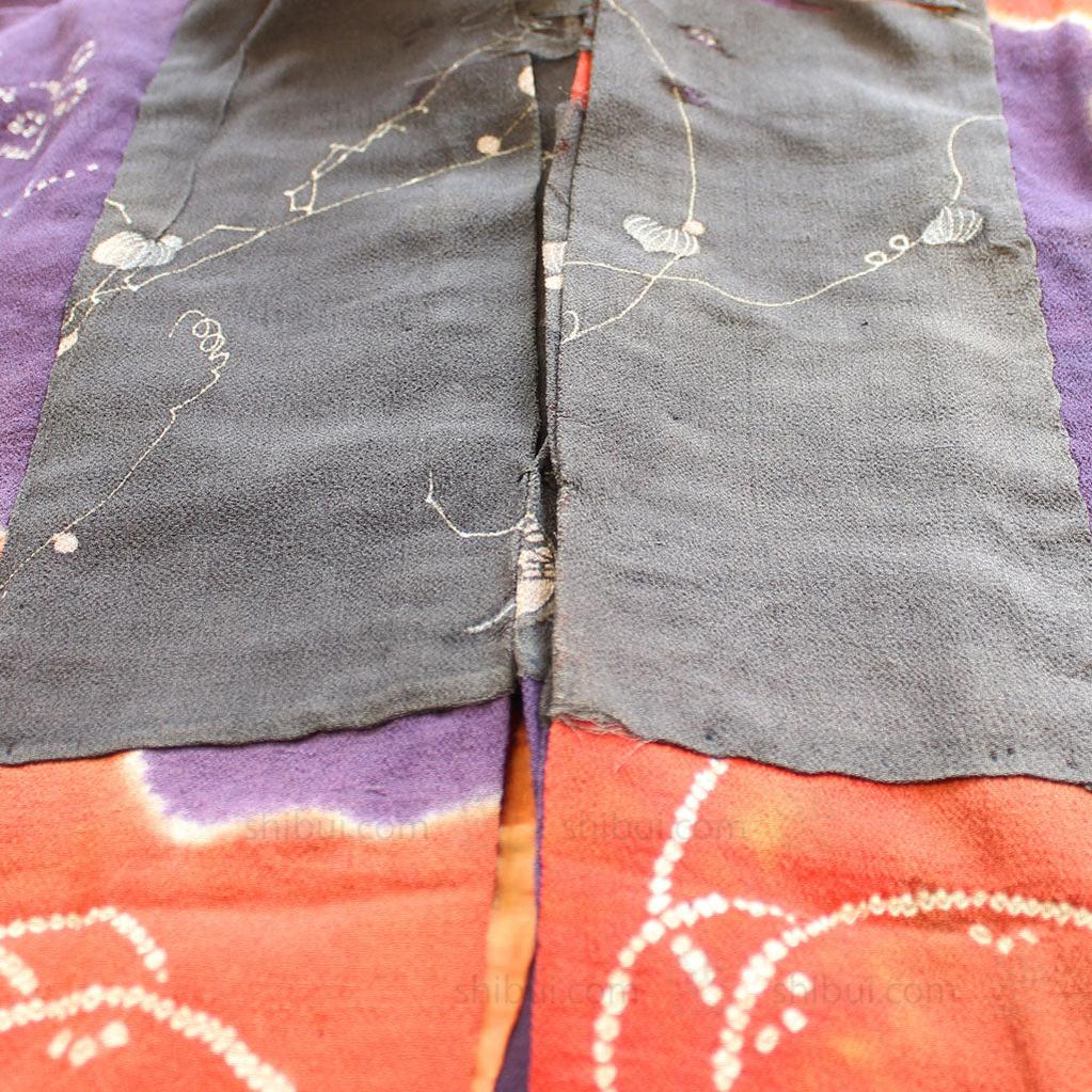 Han Juban Yosegire Chirimen Kimono