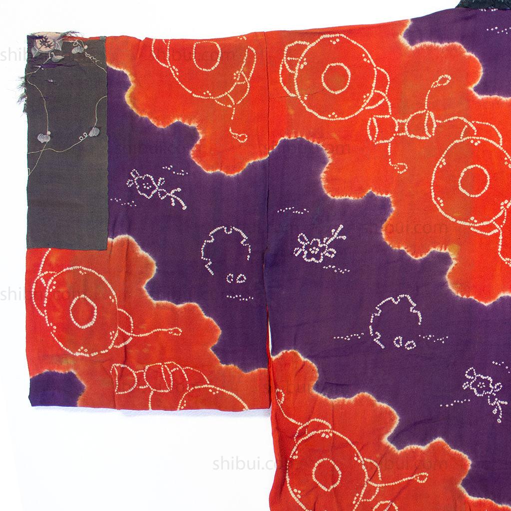 Han Juban Yosegire Chirimen Kimono