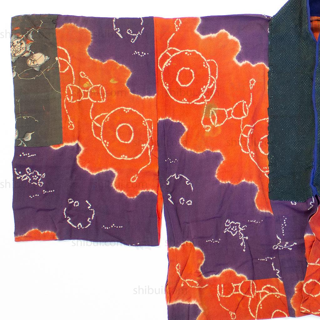 Han Juban Yosegire Chirimen Kimono