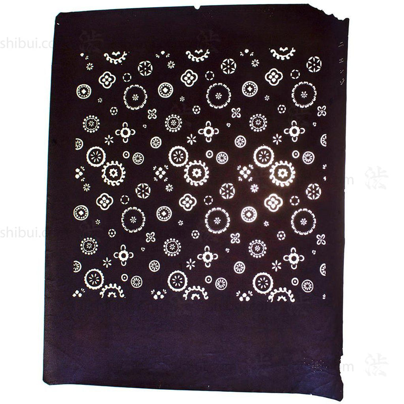 Japanese Lacquered Paper Stencil