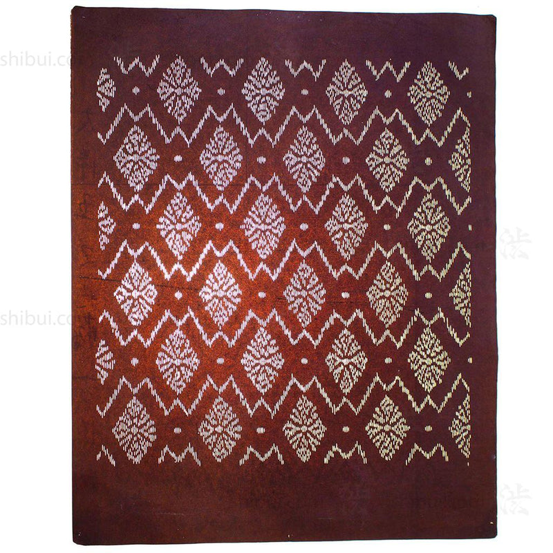 Japanese Motif Lacquered Paper Stencil Pattern