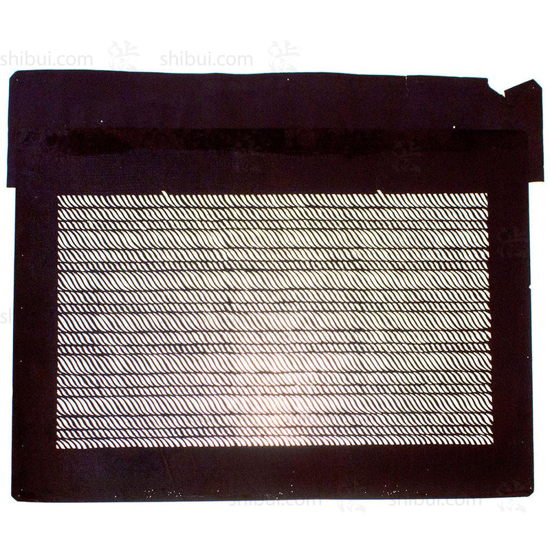 Japanese Motif Lacquered Paper Stencil Pattern
