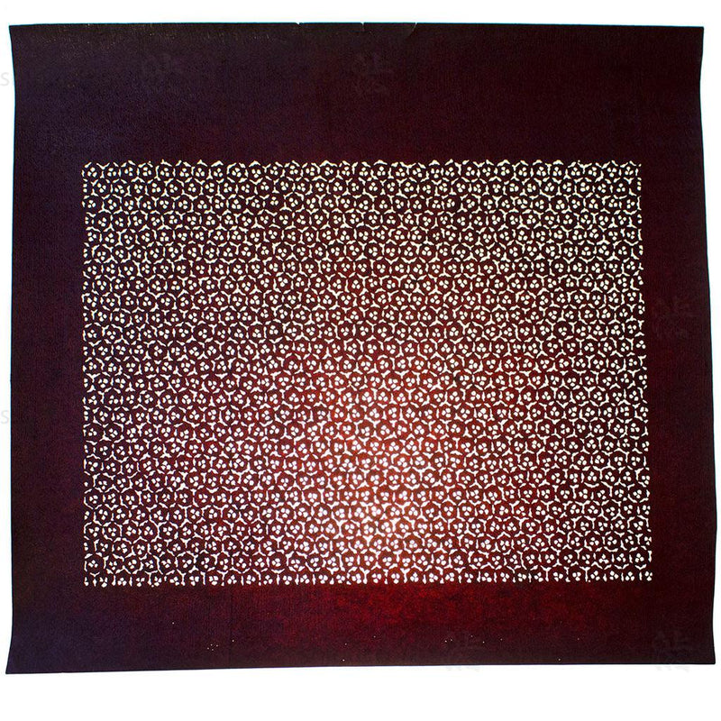 Japanese Motif Lacquered Paper Stencil Pattern