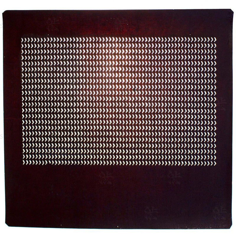 Japanese Motif Lacquered Paper Stencil Pattern